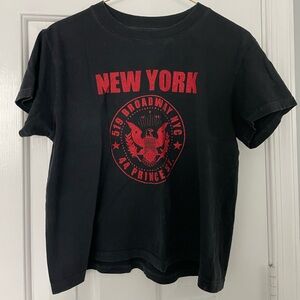 Brandy Melville Baby Tee— New York